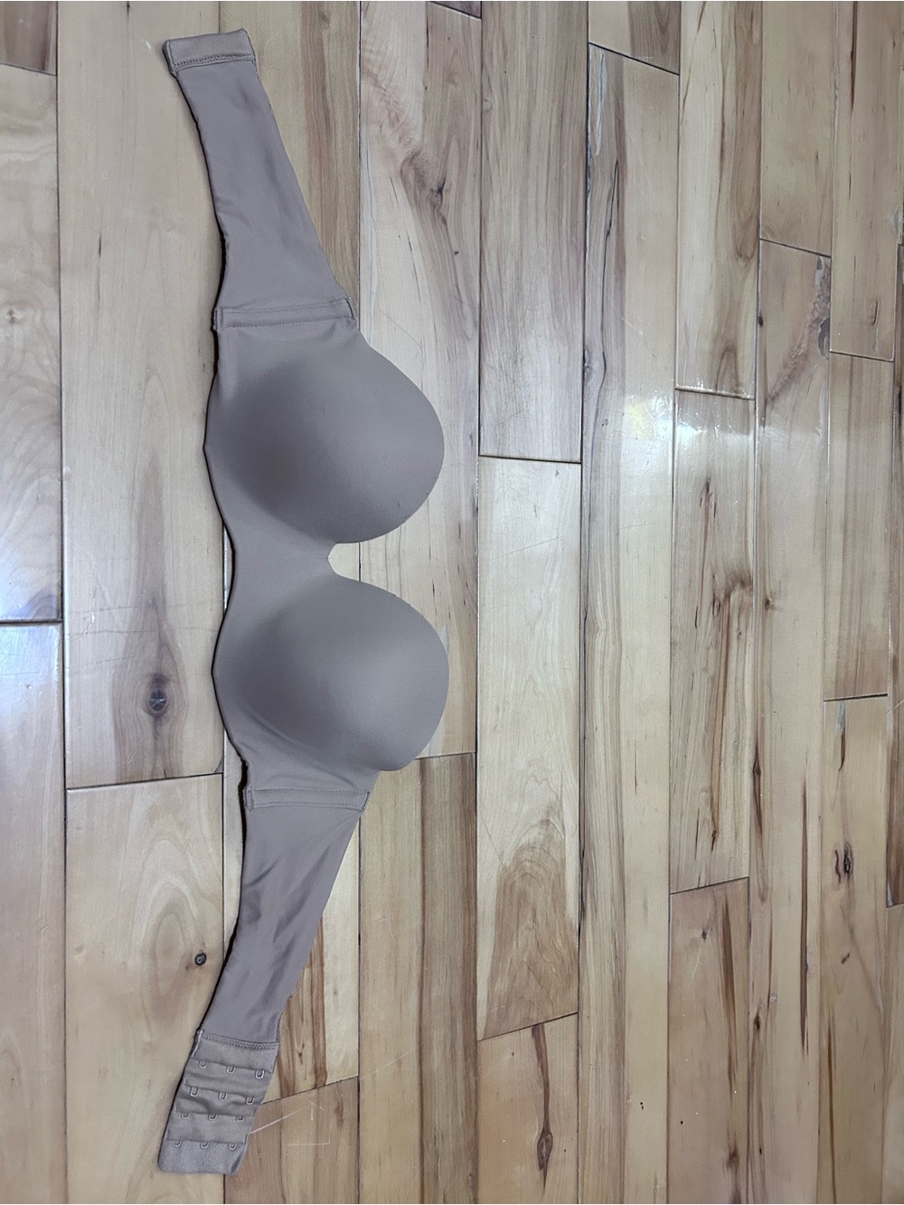 Ambrielle Nude T-Shirt Strapless Bra